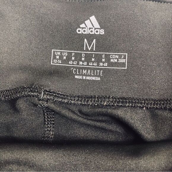 Adidas Climalite Black Leggings - Picture 6 of 13